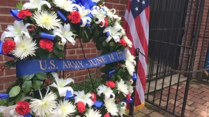 Tributes at the Tomb