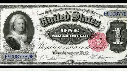 Martha on the $1 Bill