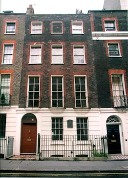 Benjamin Franklin's home in London, now interpreted as a museum and educational center.