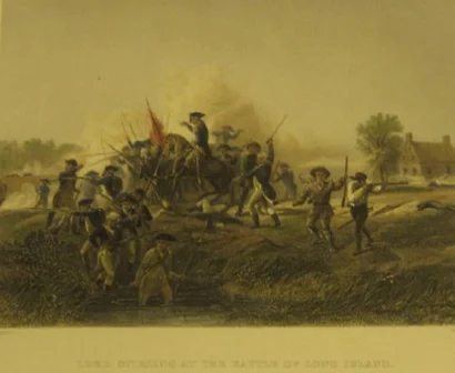 Lord Stirling at the Battle of Long Island, Virtue & Co. Publishers, 1859.