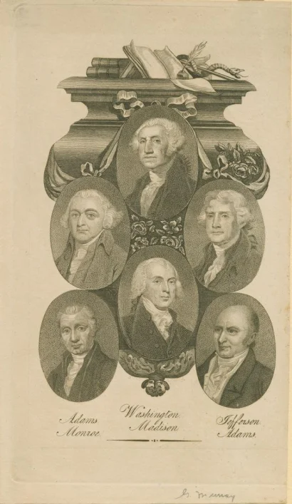 Washington, Jefferson, and Madison