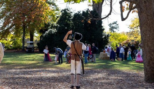 Trick-or-Treating at Mount Vernon