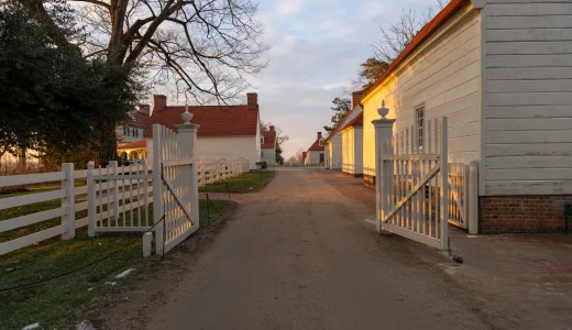 Historic outbuildings on the North Lane