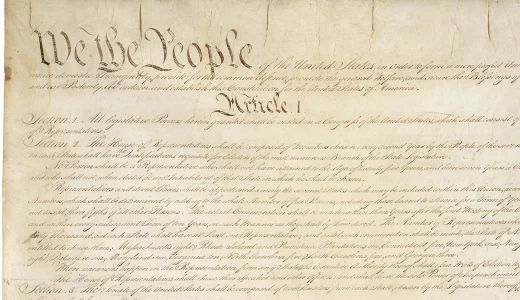 The Constitution of the United States, September 17, 1787.