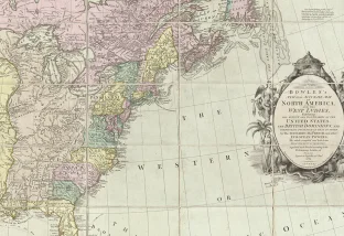 Bowles's new and accurate map of North America and the West Indies