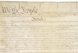 The Constitution of the United States, September 17, 1787. 