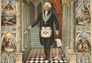 Washington as a Freemason