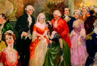 Inaugural Ball, William Fulton Soare, 1931. Gift of Dr. Thomas Fulton Soare, the artist's only child, and Robert Randolph Soare, the artist's only grandchild, 2006 [M-4540], MVLA