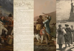 Collage of images from Yale University Art Gallery, National Archives, National Museum of African American History & Culture, Library of Congress