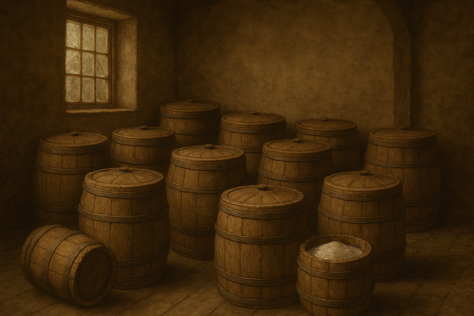 Salt barrels