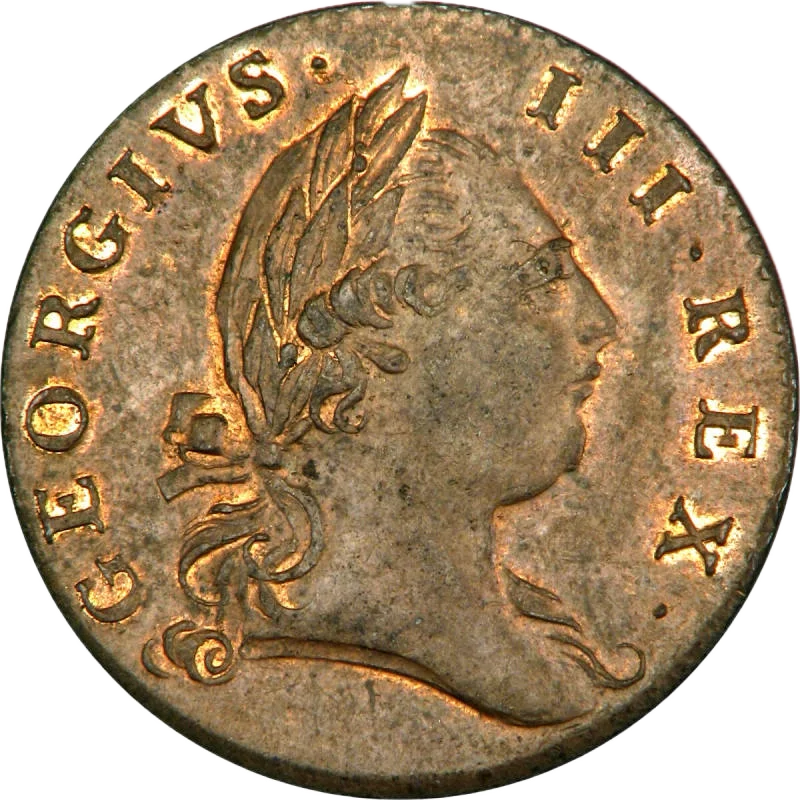 Virginia half penny
