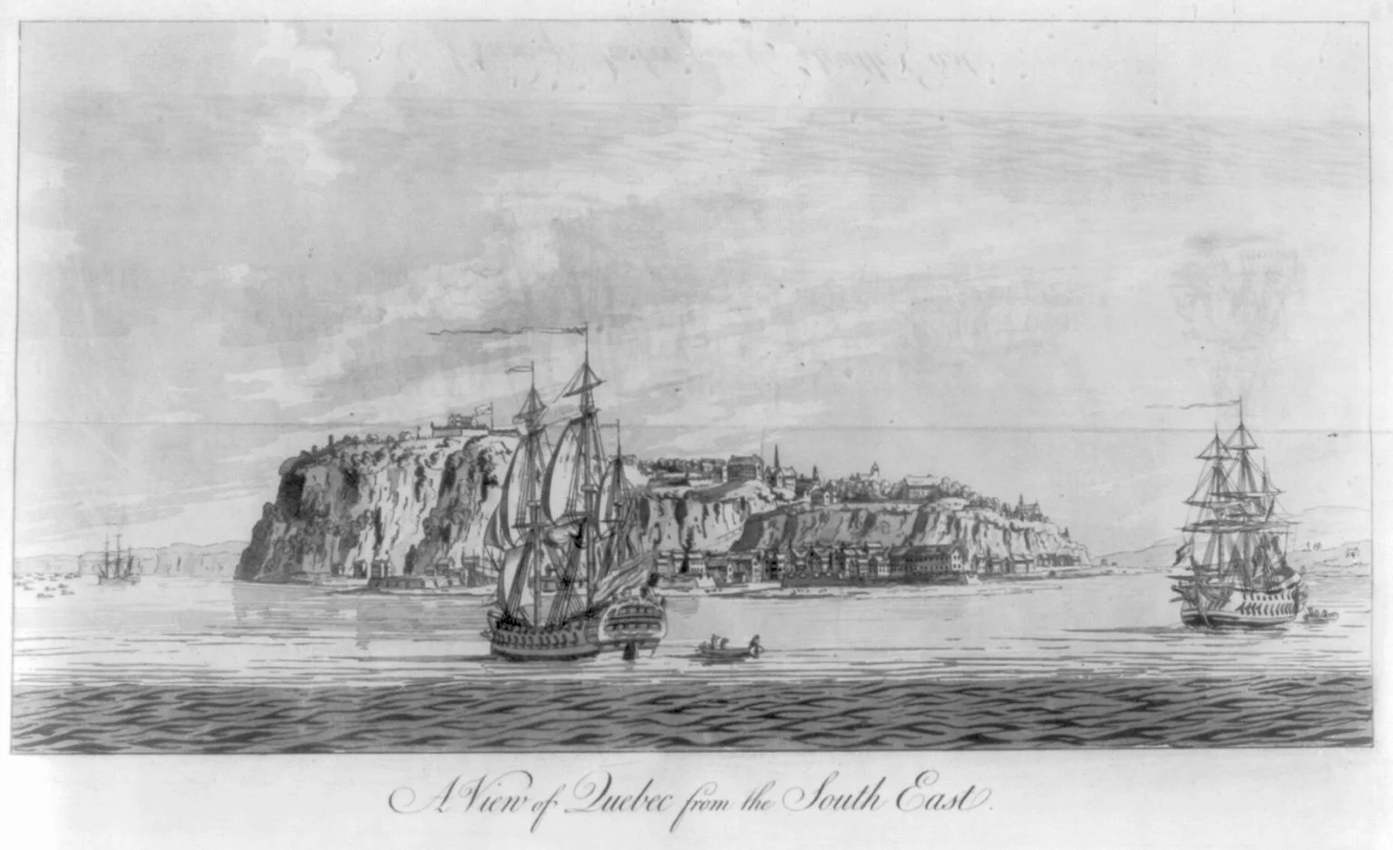 A view of Quebec from the south east