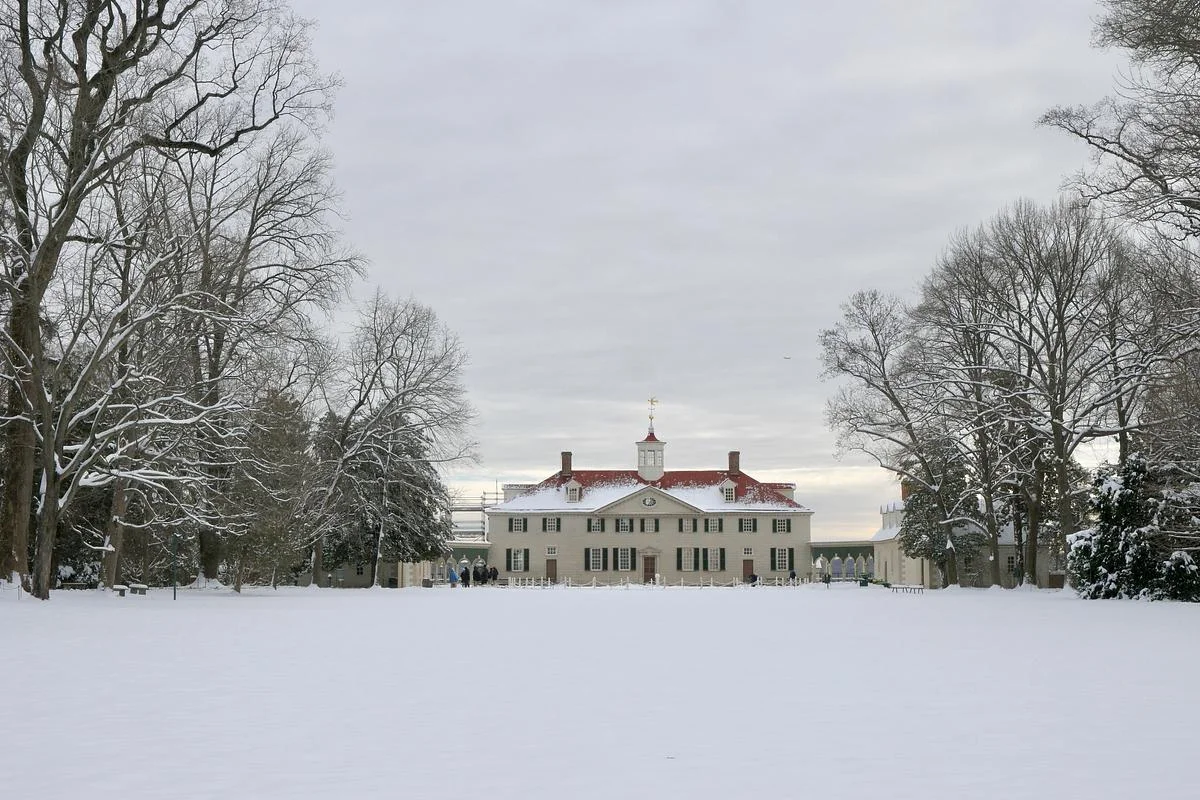 Mansion in the Snow