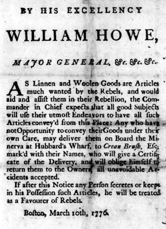 Howe's Proclamation