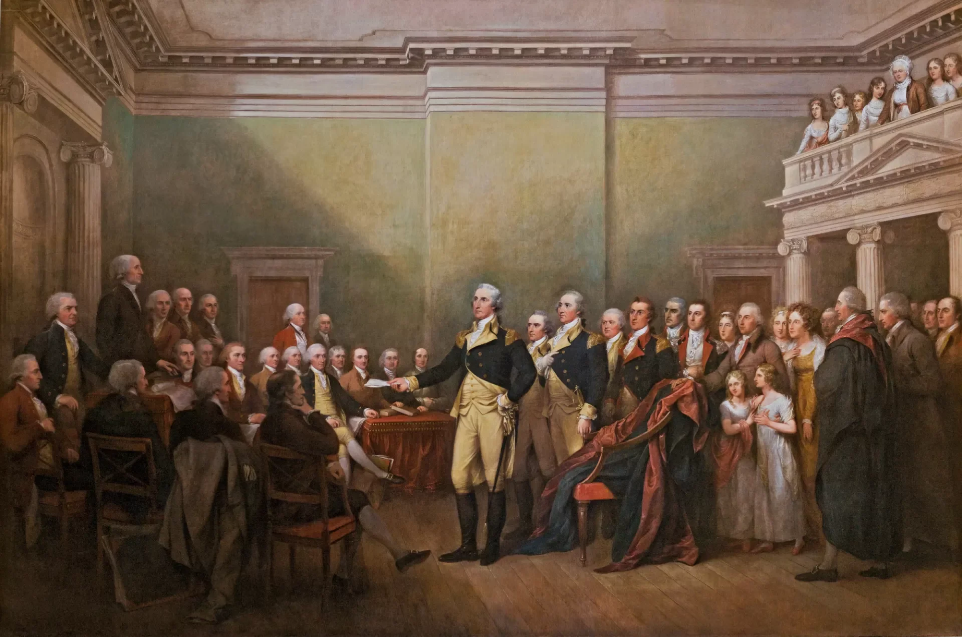 The Resignation of General Washington