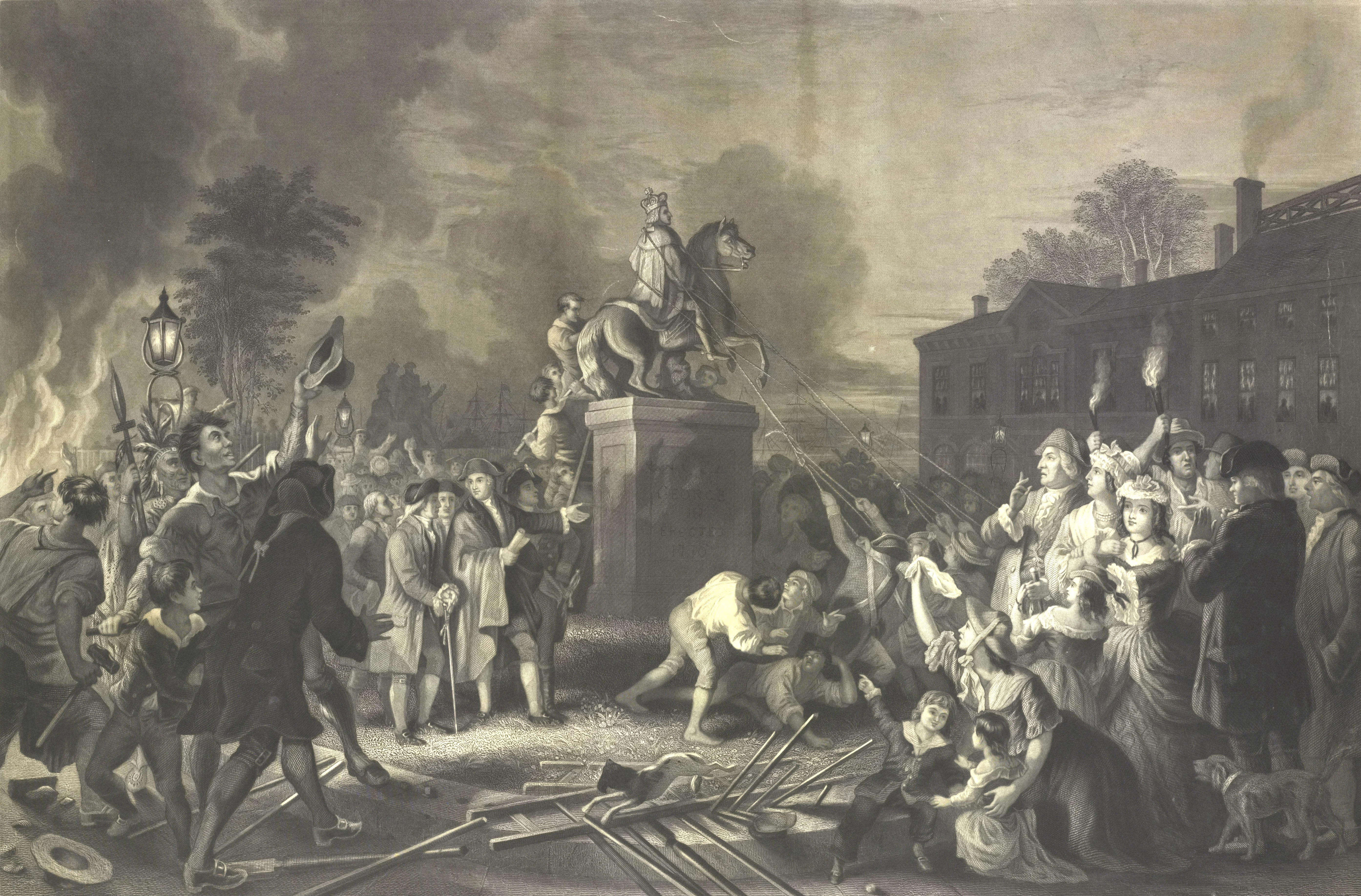 King George III statue