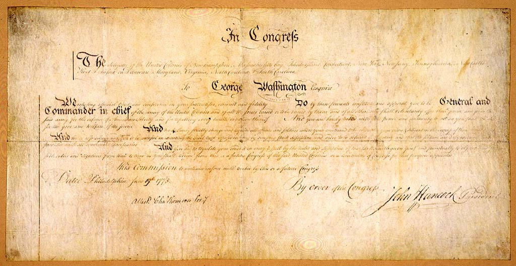Washington's Commission