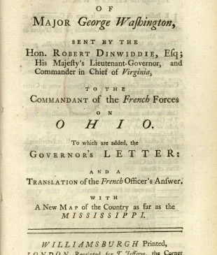 Journal of Major Washington