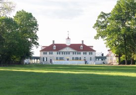 Mount Vernon Mansion Spring 2025