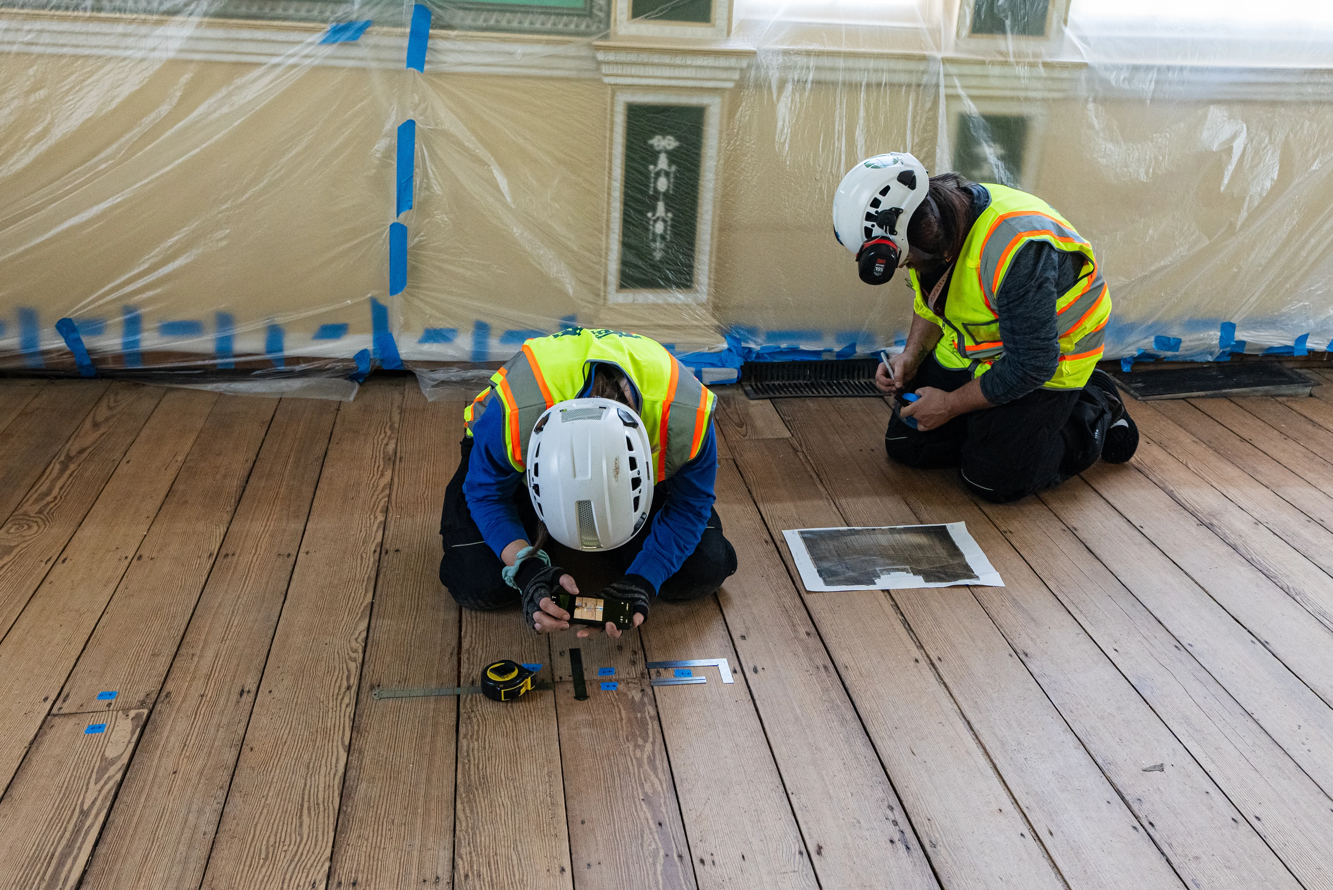 Documenting the floors