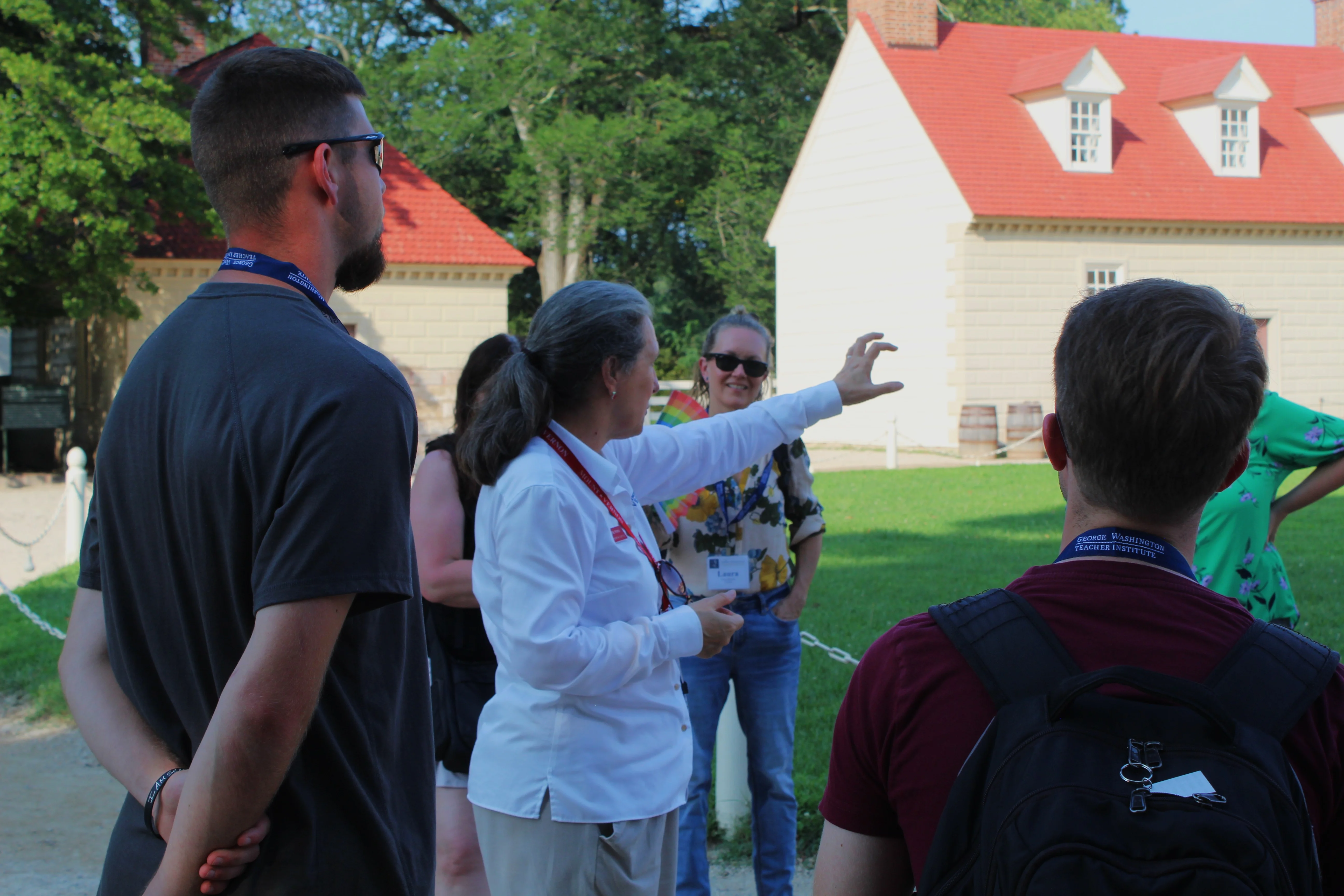 GWTI teachers on a Mansion Tour
