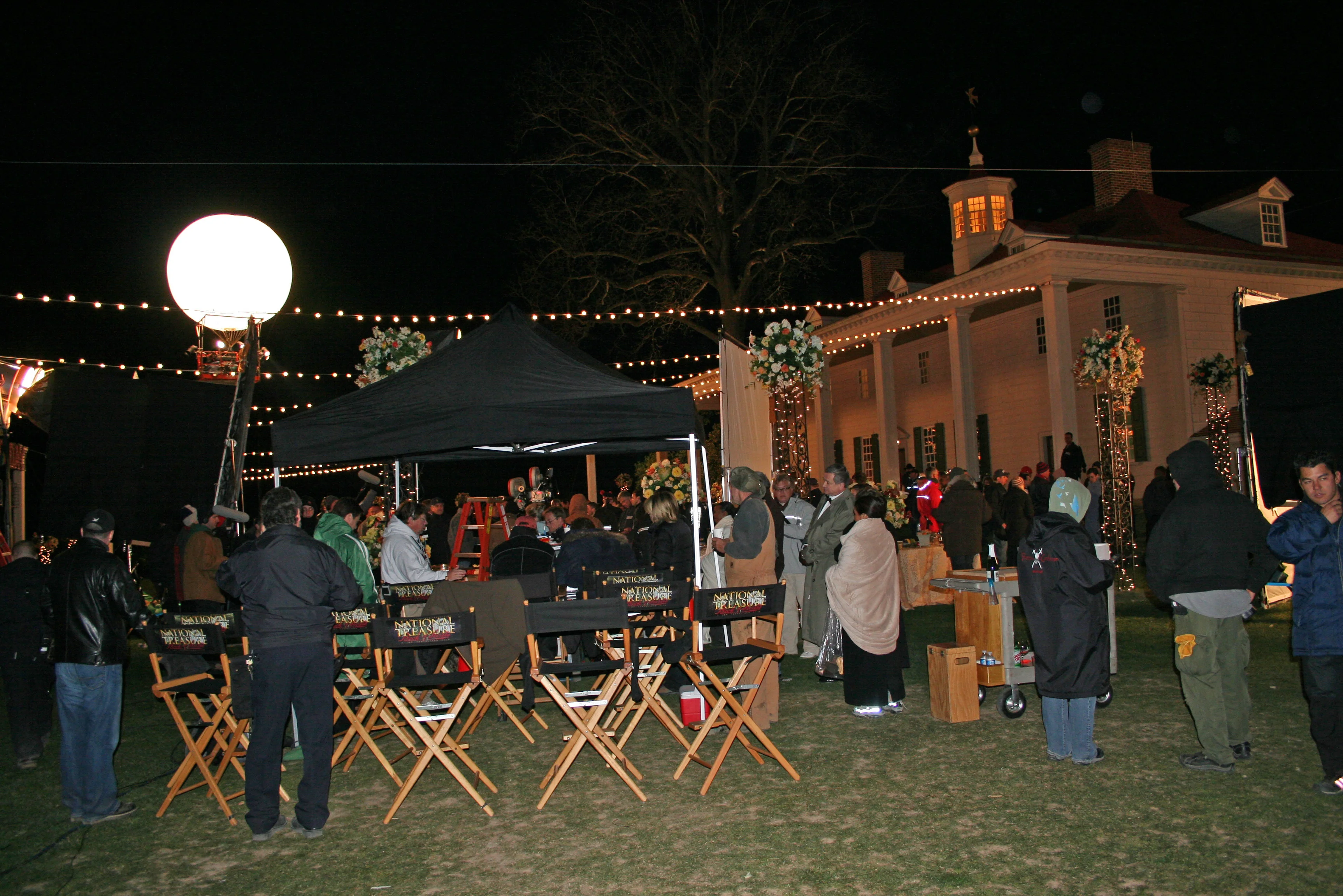 National Treasure Film Shoot