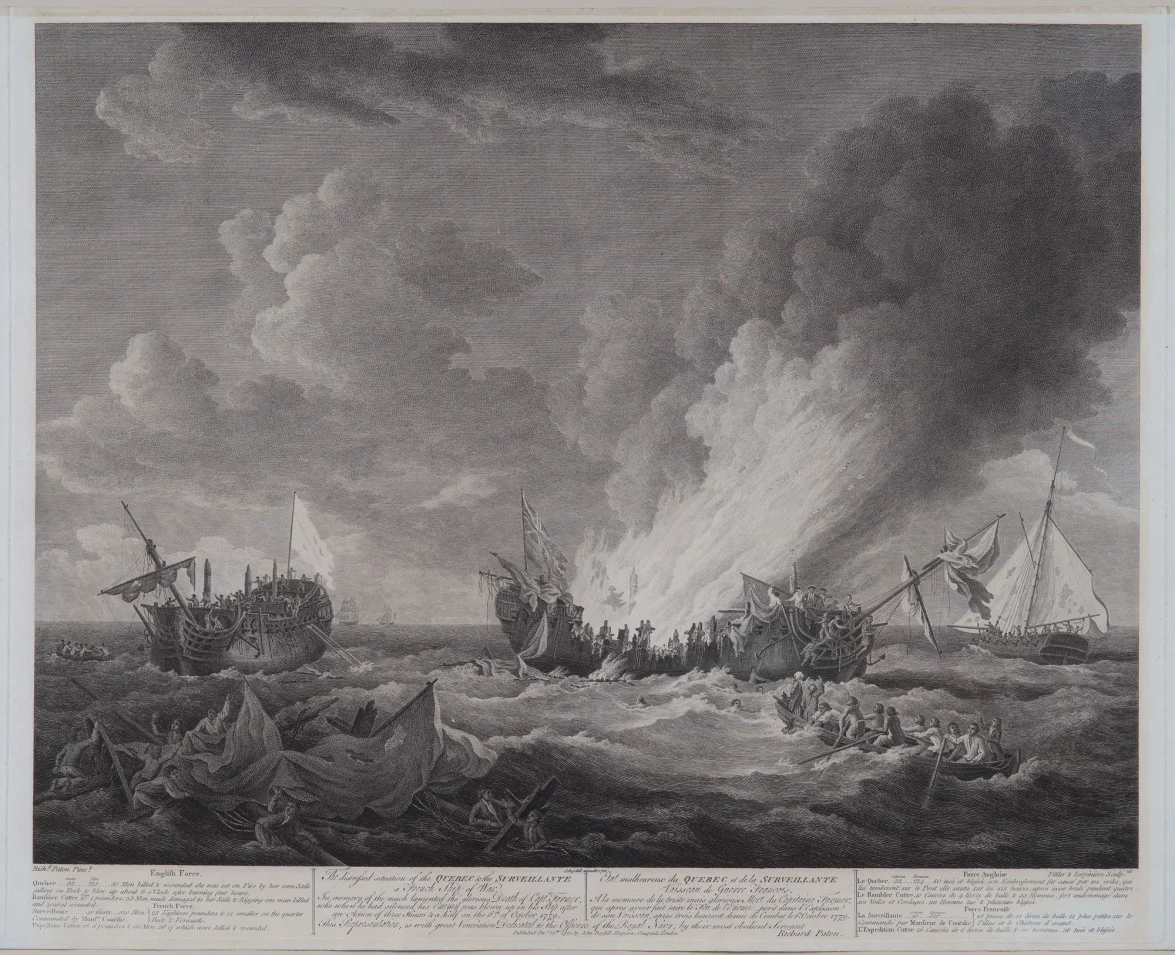 The distressed situation of the Quebec & Surveillante