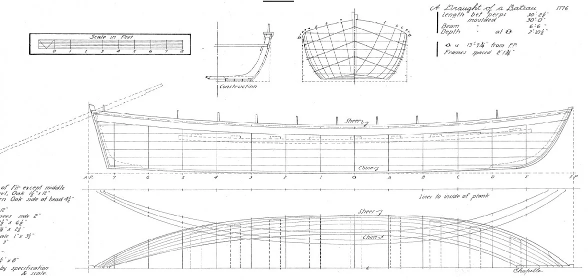 Chapelle’s 1936 Batteau Plan