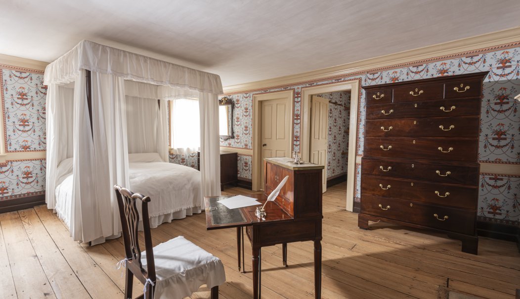 The Washington's Bed Chamber at Mount Vernon