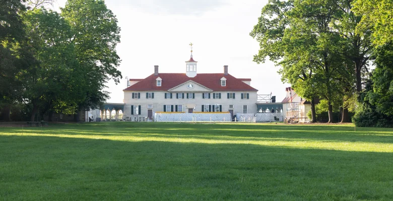 Mount Vernon Mansion Spring 2025