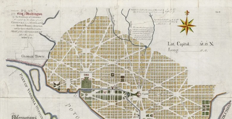 See the Locations of George Washington's D.C. Properties