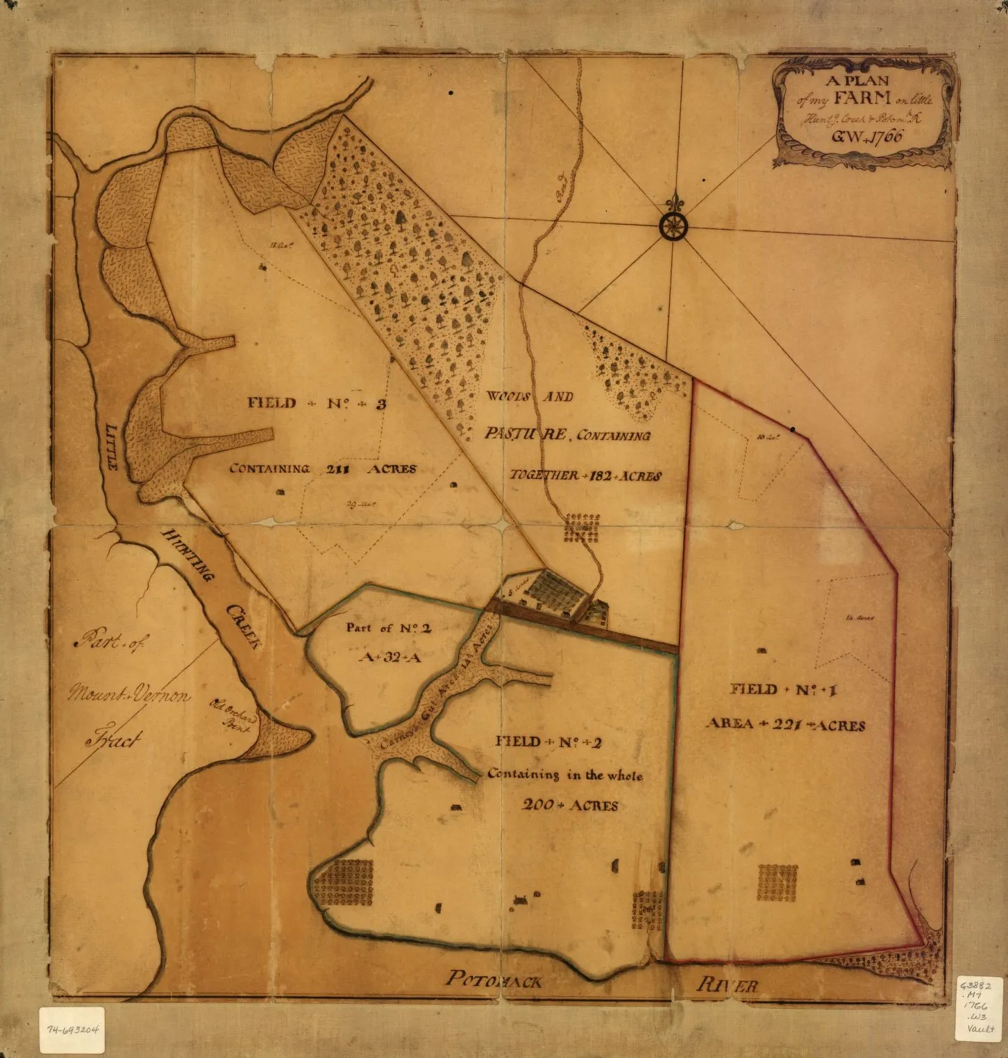 Little Hunting Creek Map