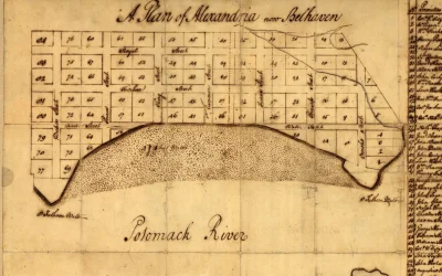 A plan of Alexandria, now Belhaven.