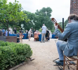 Reception in Upper Garden