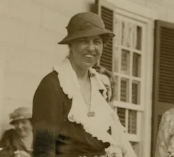 Eleanor Roosevelt at Mount Vernon, 1933