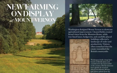 New Farming on Display at Mount Vernon