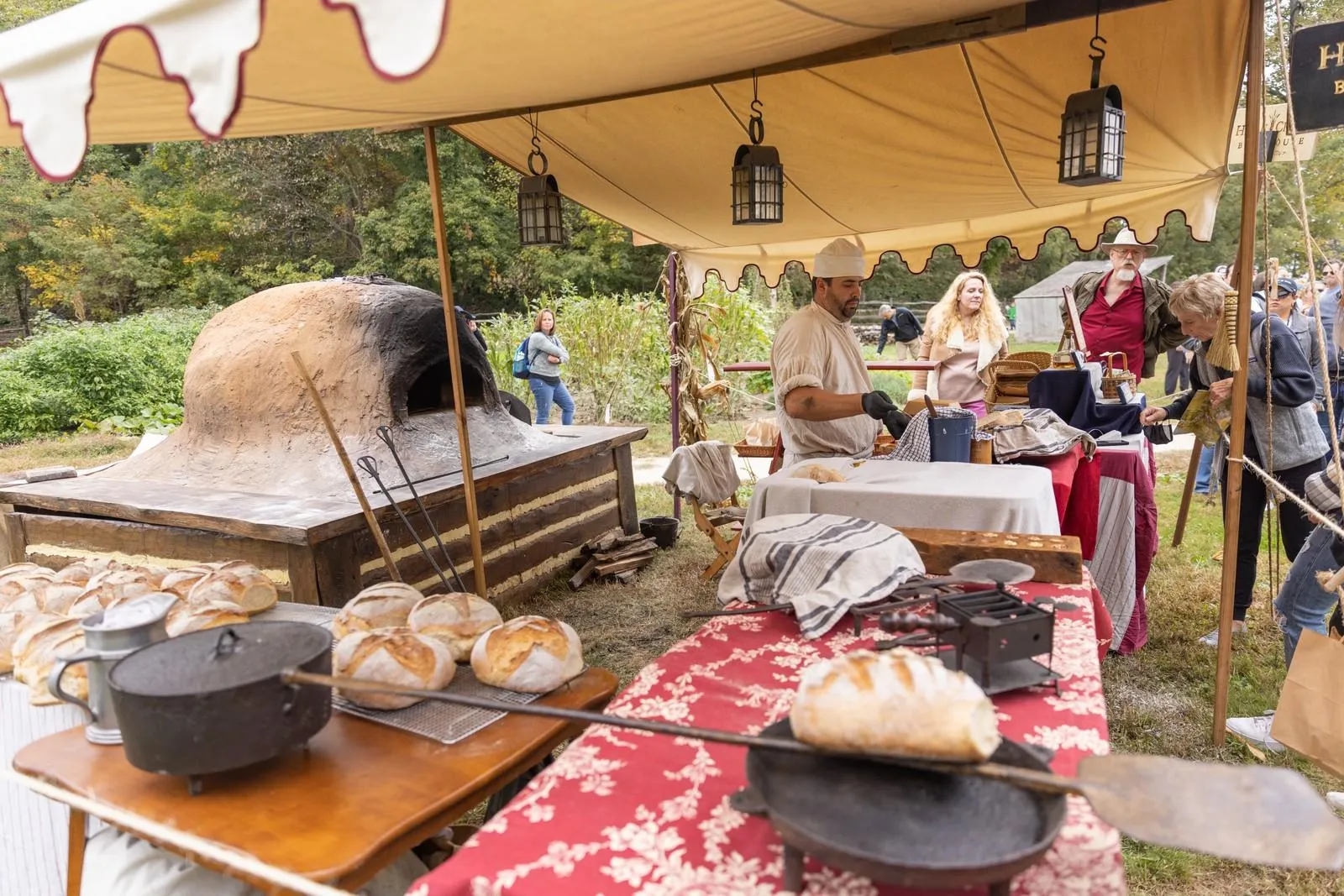 Fresh Bread from Half Crown Bakehouse | George Washington's Mount