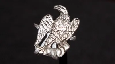 Silver Cockade Insignia
