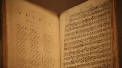 Eleanor (Nelly) Parke Custis’s music book, ca. 1790s