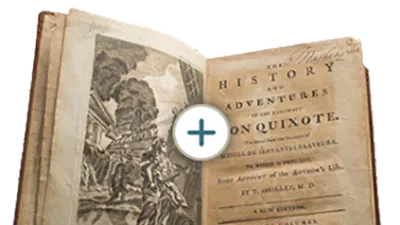 George Washington’s copy of The History and Adventures of the Renowned Don Quixote