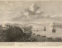 A view of the Landing Place above the Town of Quebec