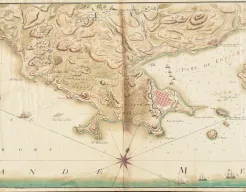 Carte Topographique du Port et de la Ville de Louisbourg
