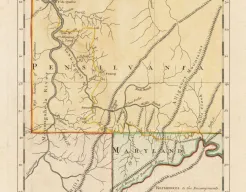 A Map of the Country between Will's Creek & Monongahela River