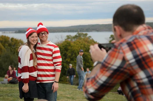 Guests in Costume visit Mount Vernon 