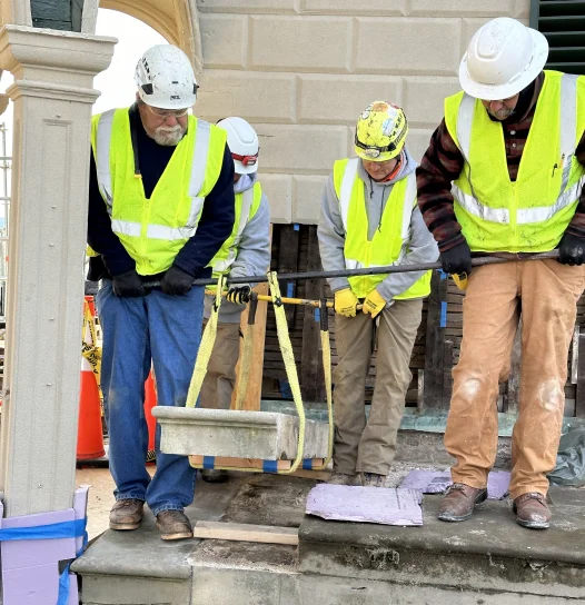 Stoop removal