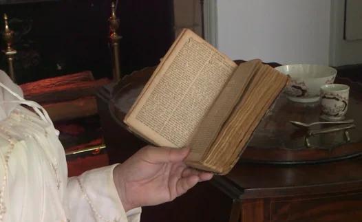 Martha Washington Reading a Prayer