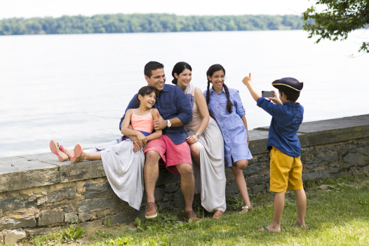 Family Photo Shoot by the River