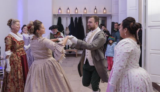 Dancing at Winter Glow
