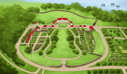 Mount Vernon Visitation Map
