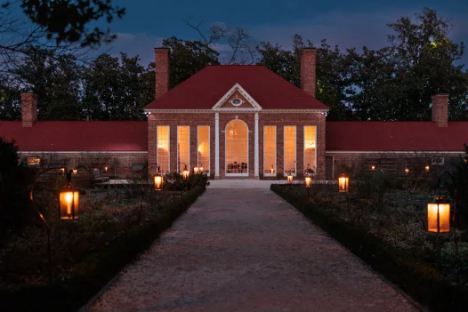 Mount Vernon by Candlelight Upper Gardens